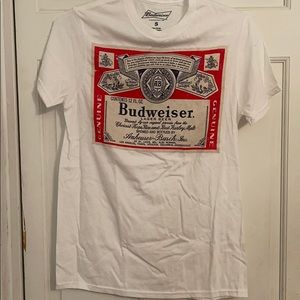 Brand new Budweiser vintage shirt size small